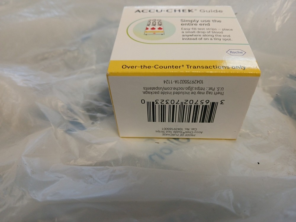 30 Accu-Chek Guide Test Strips , EXP 04/27