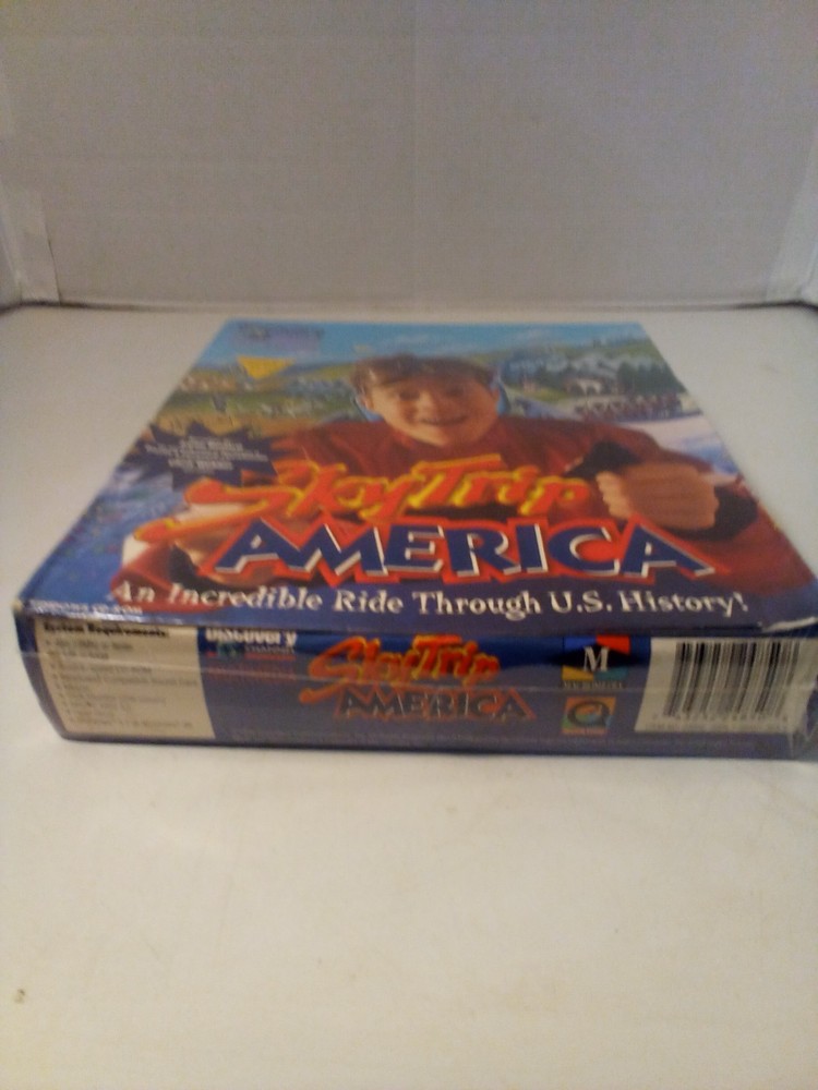 SkyTrip America PC Software Discovery Channel Multimedia Windows 3.1 Windows 95