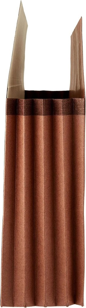 Expanding File Folder Organizer with Pockets, Letter Size, 25-Pack, Brown