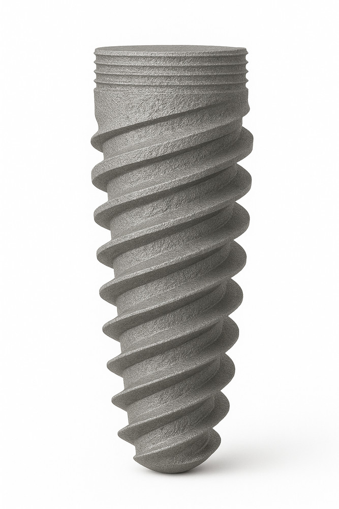 Dental Internal Hex Titanium Component 2.42mm SLA Compatible Lab