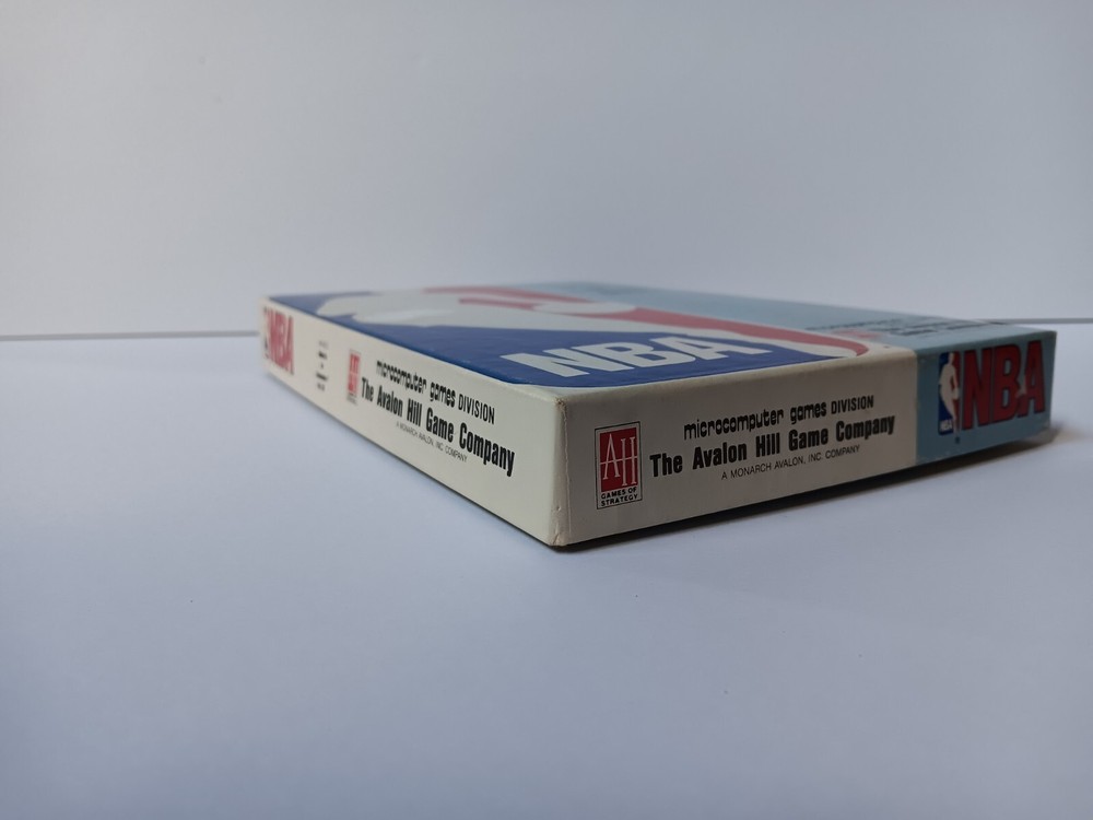 Commodore 64/128 NBA Basketball Avalon Hill Computer Game Software Tested/Works