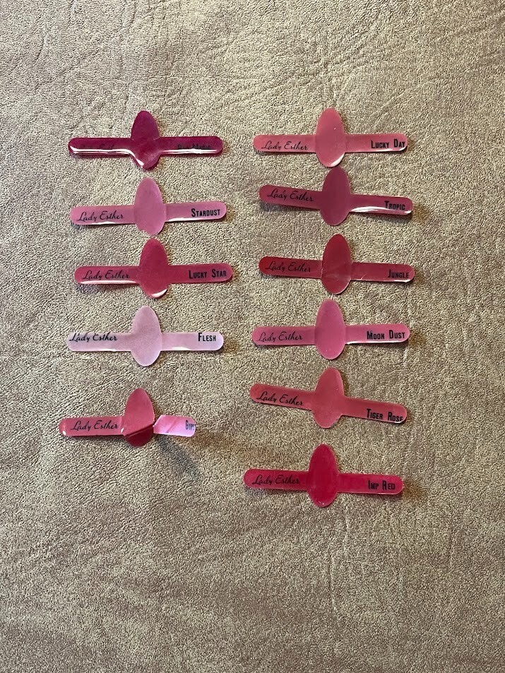 Lady Esther's Lucky Nail Tips Sample Mailer Chicago IL