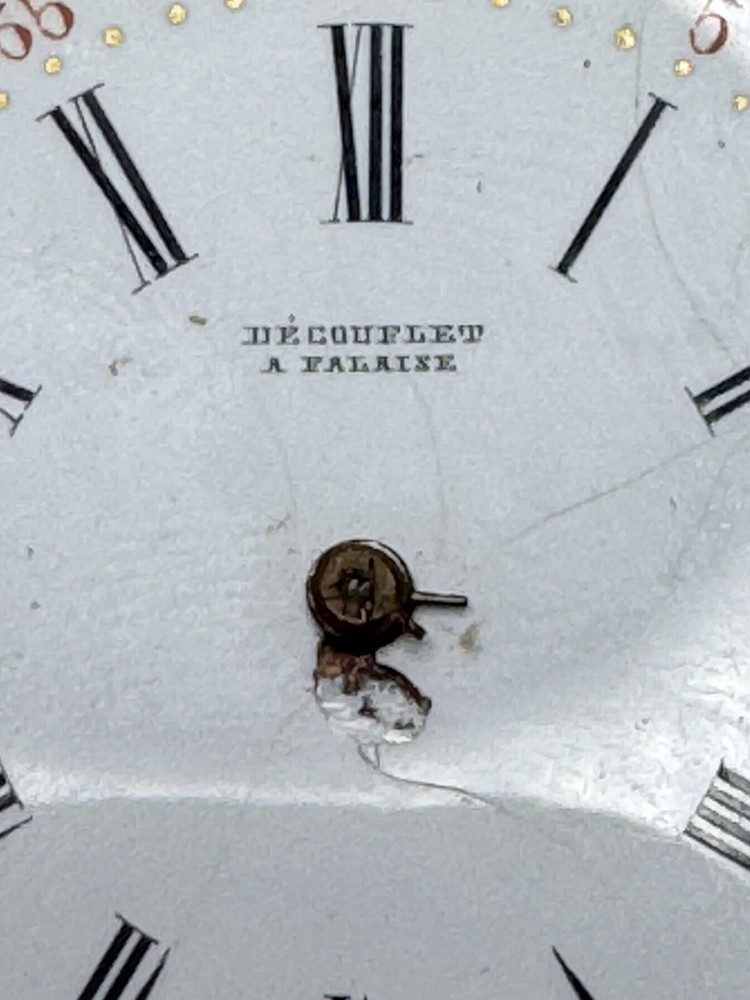 Decouflet A Falaise pocket watch Silver