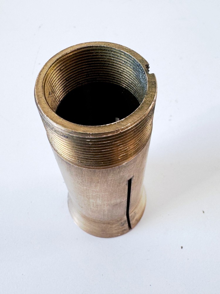 MSC Brass Emergency 5C Round Collet Internal/External Threads 1.127 Counter Bore