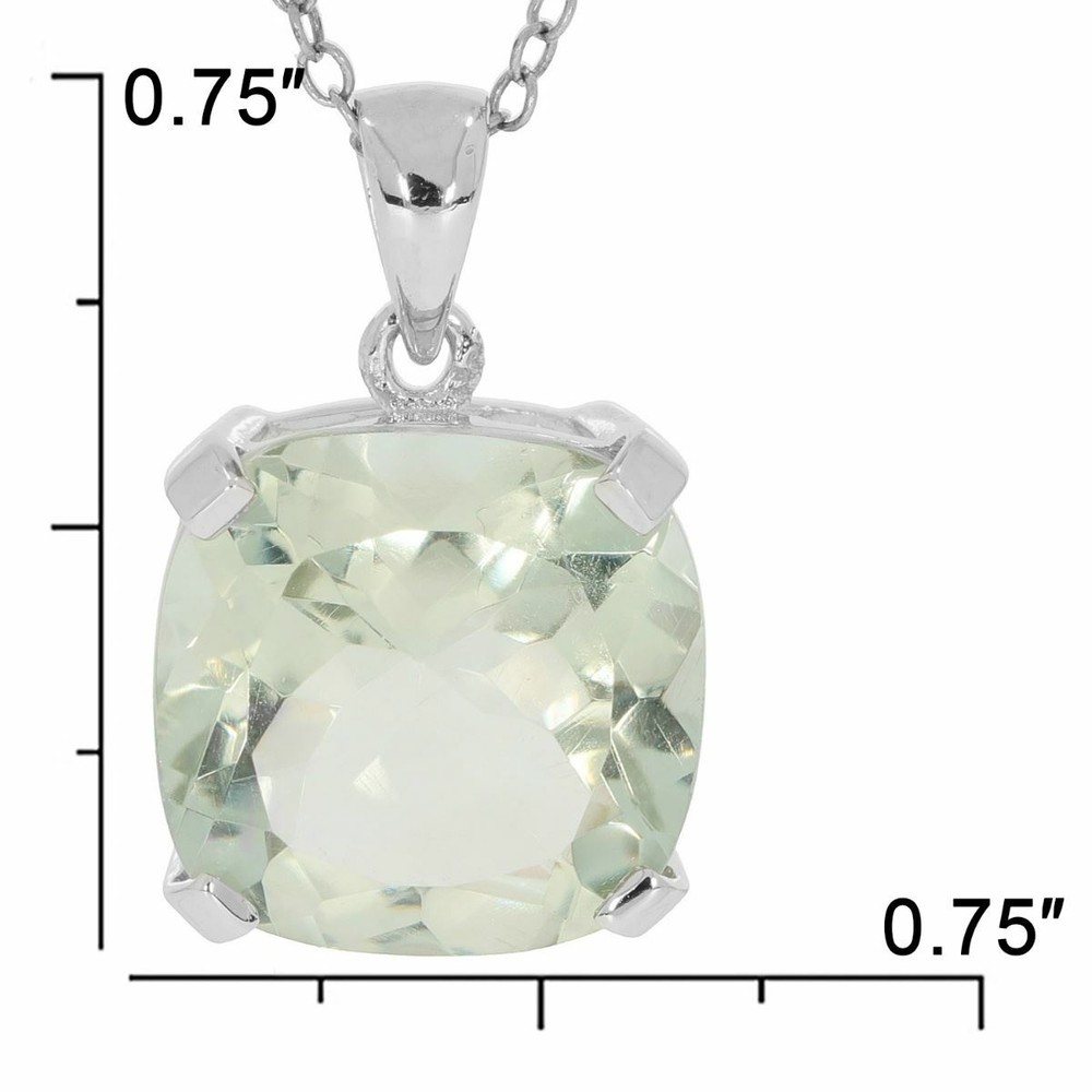 Sterling Silver Semi Mount Pendant Setting CU 12X12mm