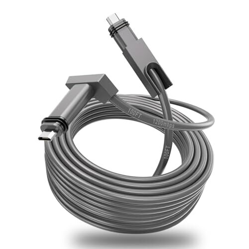 Starlink Cable 100FT for Starlink Rectangular Satellite V2, Replacement Cable