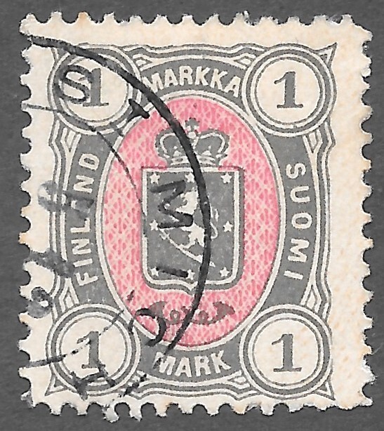 Finland (1885) - Scott # 35,  Used