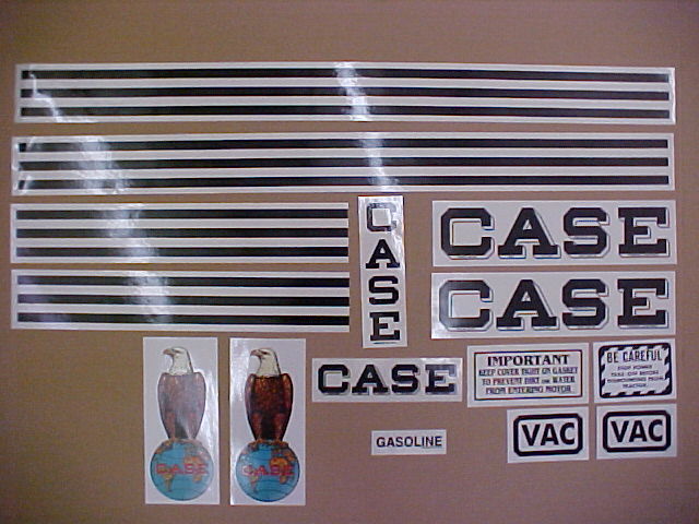 Case VAC decals