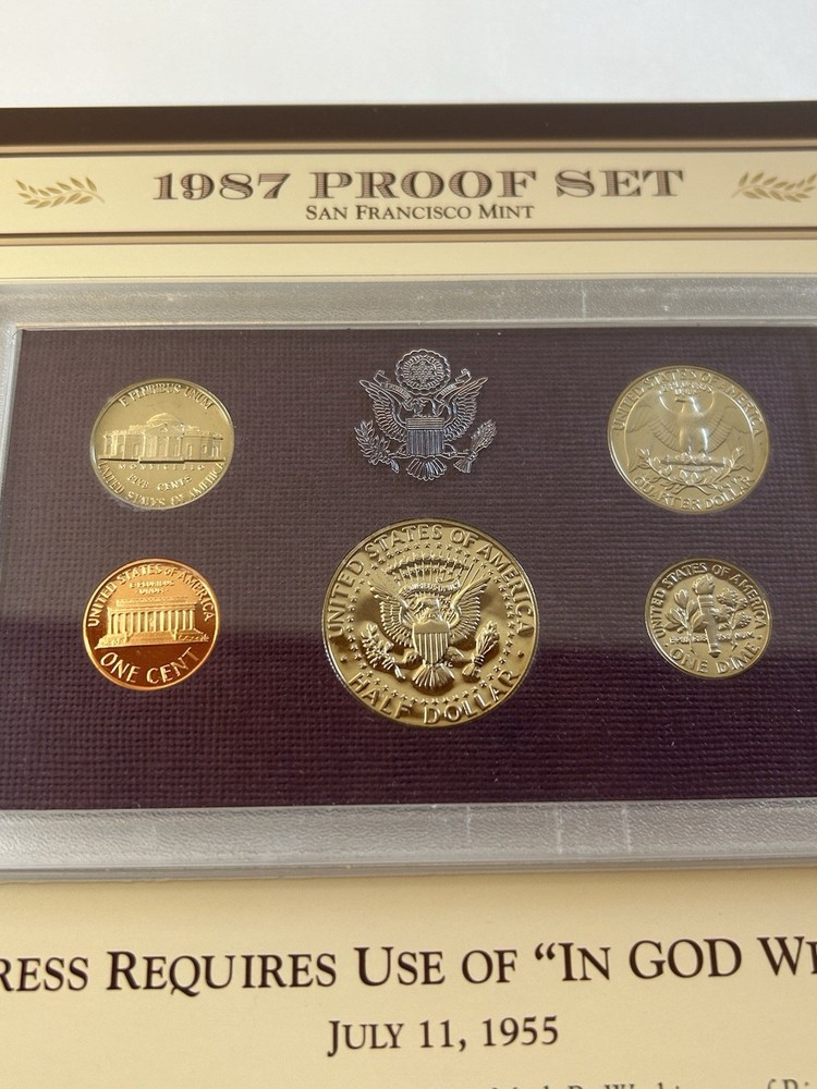 San Francisco Mint Proof Coins - Multiple Years