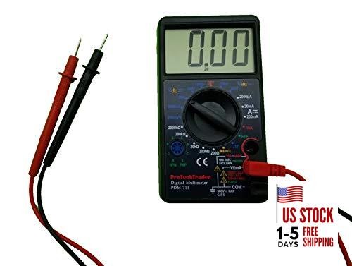 Large Screen Multimeter - Volts Ohms Amps Large Screen Multimeter PDM711