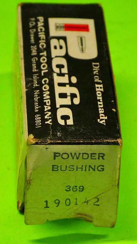 Hornady/ Pacific  Powder Bushing #369-NOS-inbox