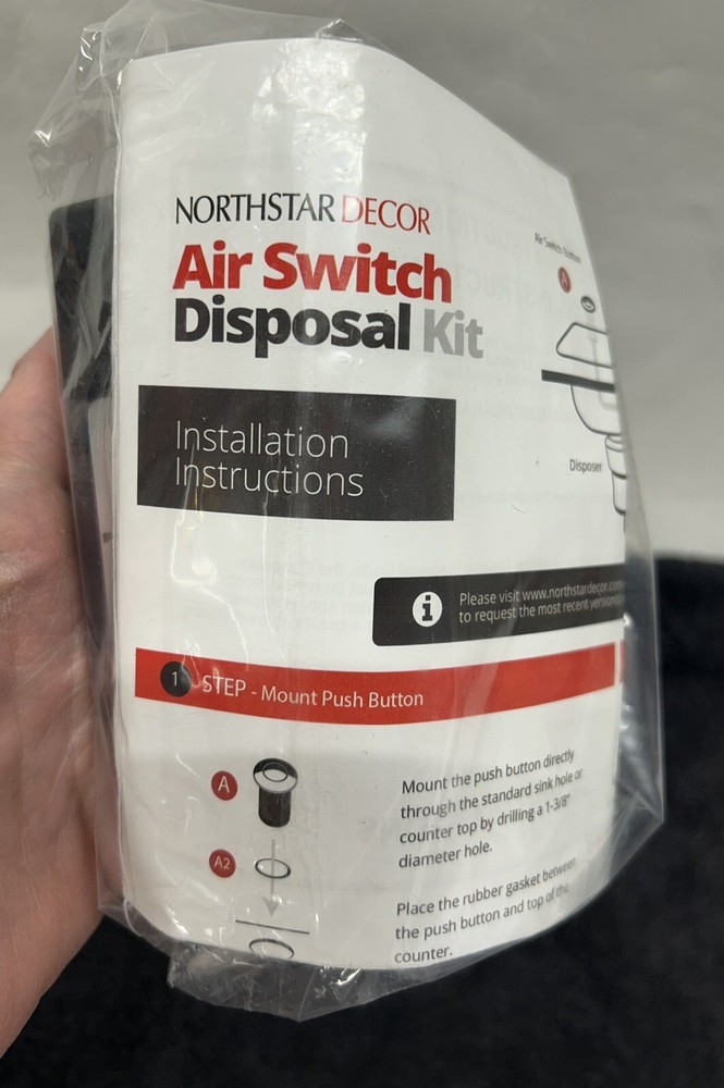 Northstar Decor Garbage Disposal Air Switch Power Module NEW Open Box (H2)