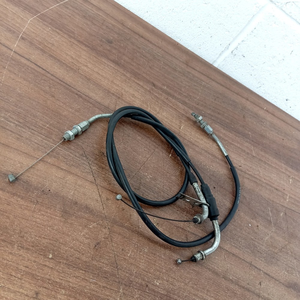 Suzuki GSX1300R Hayabusa Throttle Cables Set Pull Return OEM
