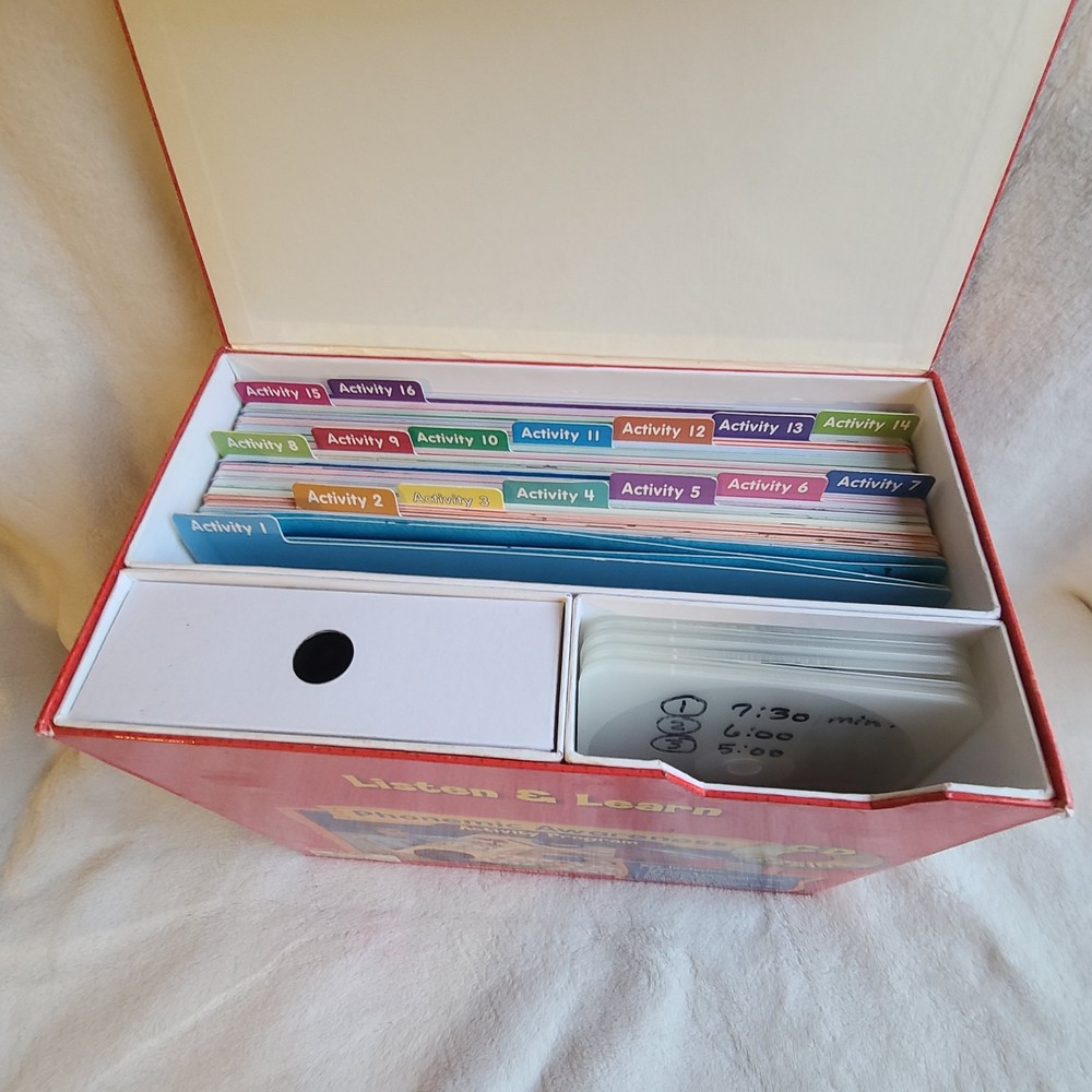 Lakeshore Listen & Learn Phonemic Awareness Activity Program W/CD's Incomplete