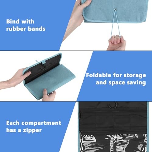 Guitar Accessories Case - Foldable Organizer with Multiple Pockets, Convenient