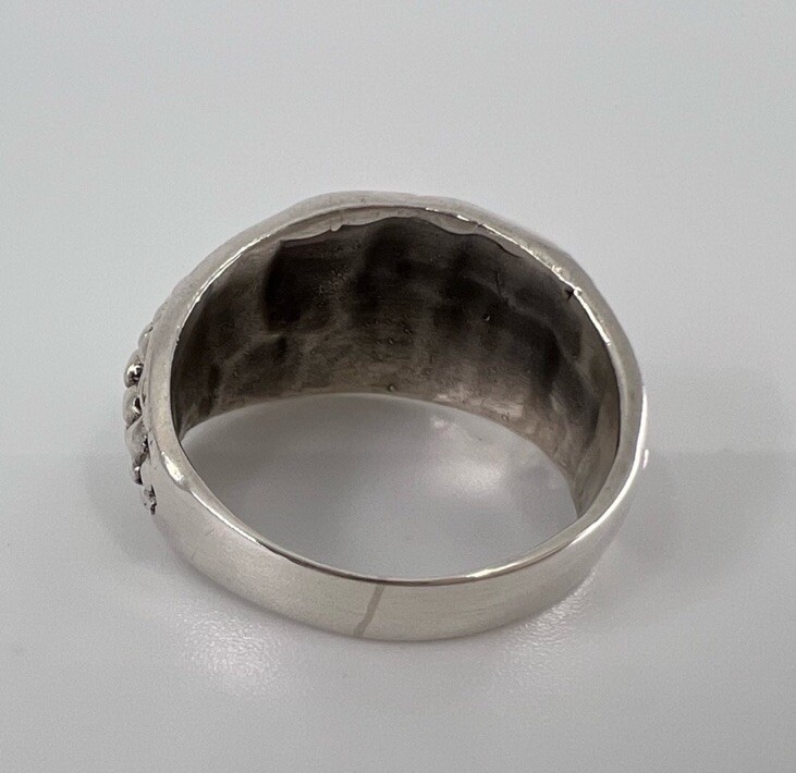 Artisan Sterling Silver 925 Dot Ring New Item