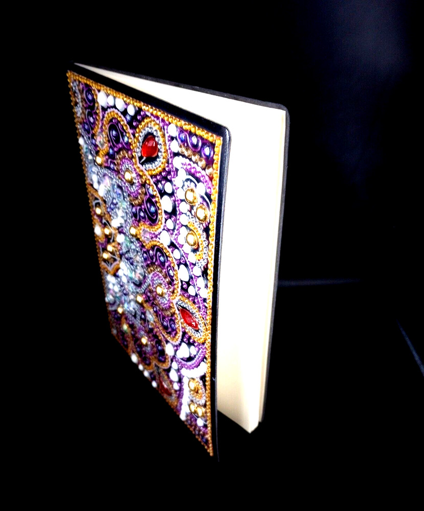 COMPLETED DIAMOND ART Notebook/Journal with 50 Blank Pages