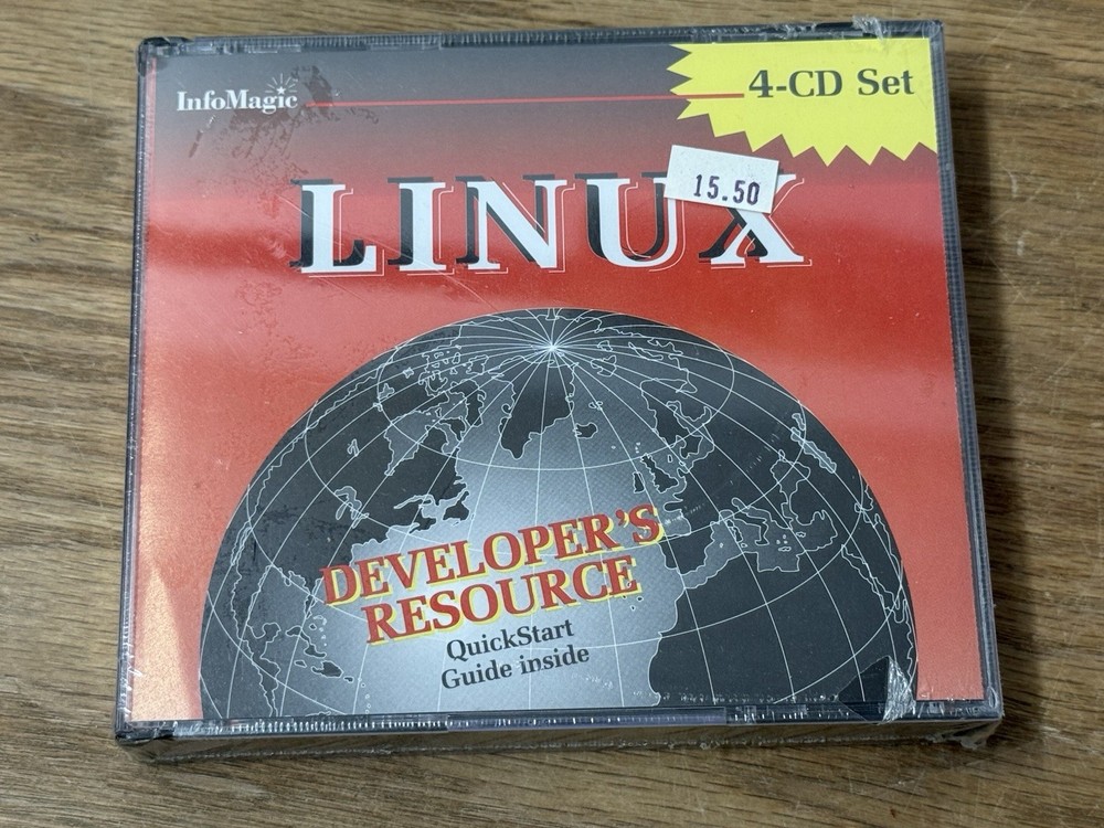 Linux Developer’s Resource 4 CD Set InfoMagic (Sealed)