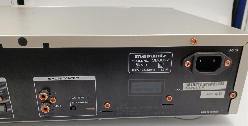 Marantz CD Player Cd6007 Used