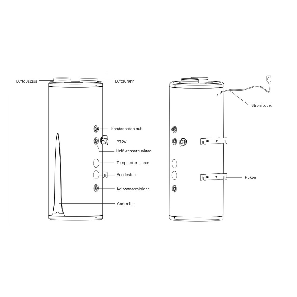 Heating Pump Process Water Environ 3381.4oz A+ Drinking Warm Aquaboost