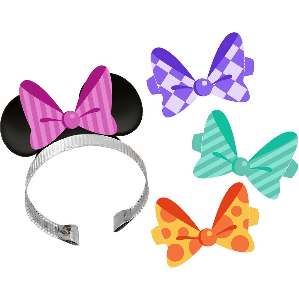 Minnie Mouse 4-Pack Party Ears Black