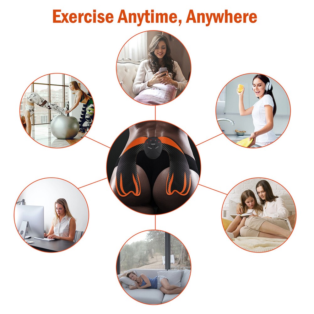 Hip Trainer Muscle Massager Butt Shape Builder Smart Electric Stimulator Massage