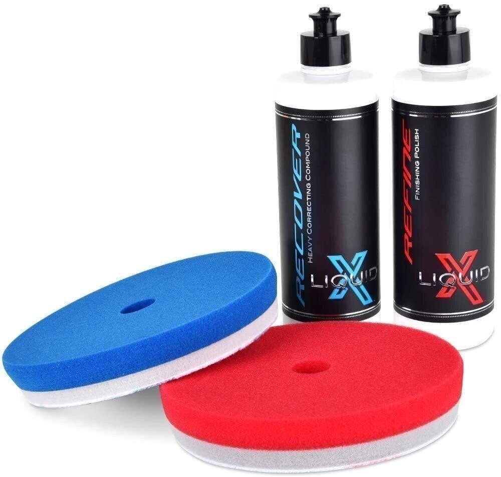 Liquid X Heavy Paint Correction Duo Kit - Quickly Remove Heavy Scratches &...