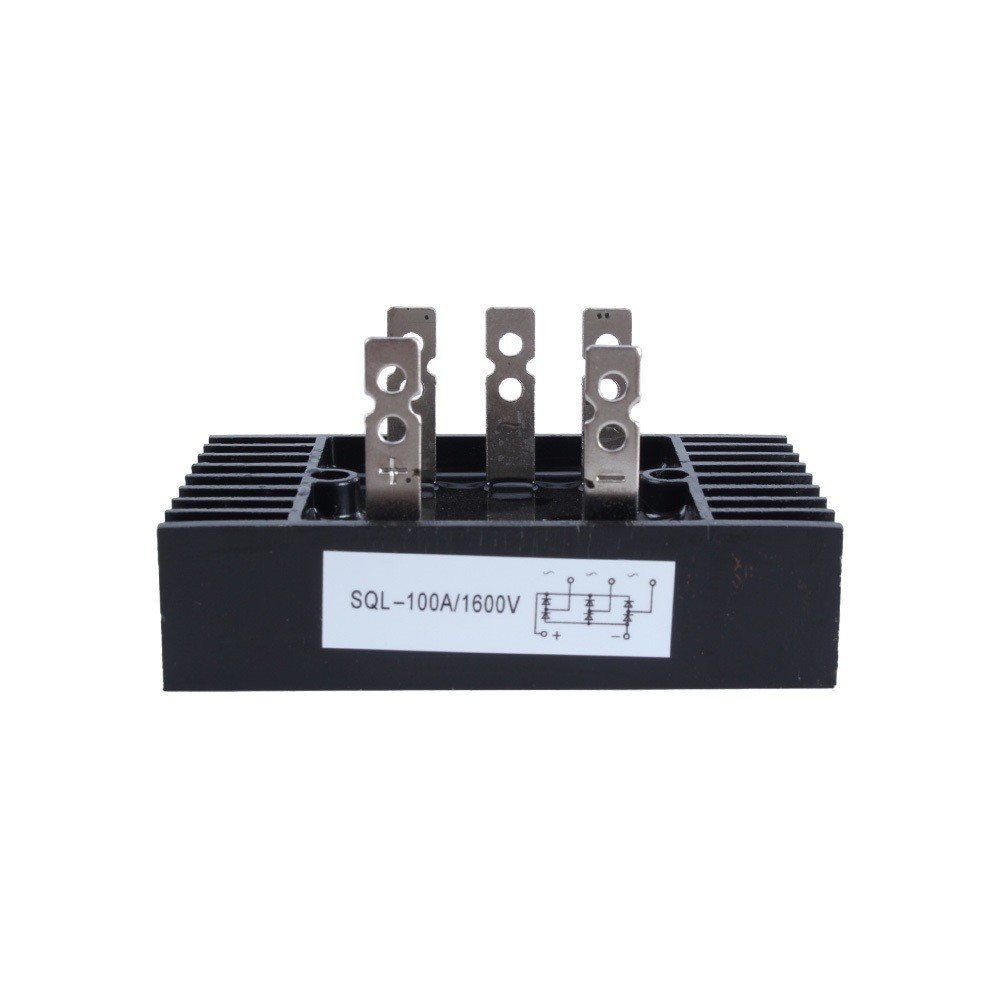 1PCS SQL100A 1600V 3 Phase Bridge Rectifier, High Power AC to DC Diode Module