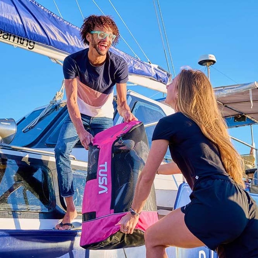 TUSA BA-0103 Mesh Backpack Black