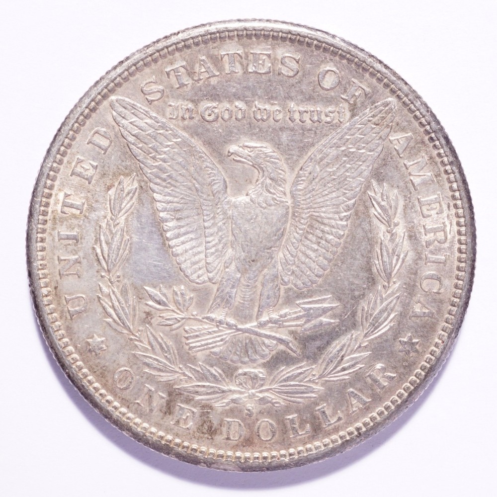 1881-S Morgan Silver Dollar AU