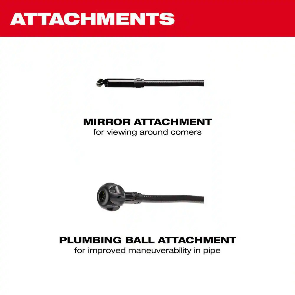 M- Spector 4 Ft. Inspection Sewer Camera Scope