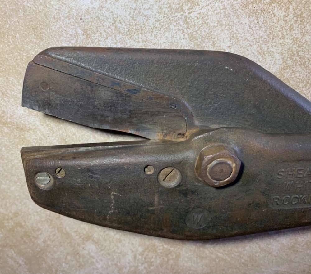 ANTIQUE 1943 Whitney Tool Co. Shear N-2