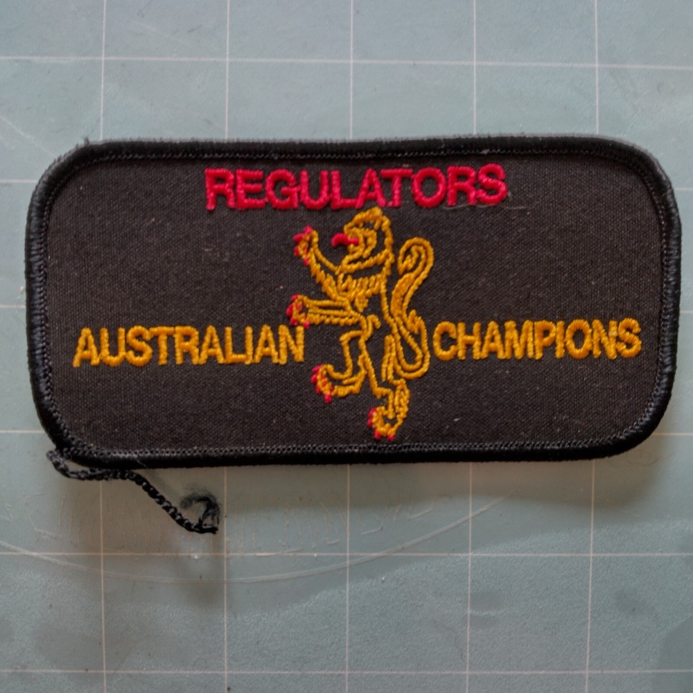 Regulators Australian Champions Team Patch size 3x5