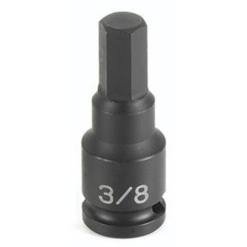 Grey Pneumatic 1904M 3/8" Drive x 4mm Hex Driver Socket