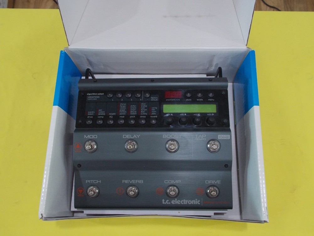 TC Electronics NOVA System Guitar multi-effects " good working condition "