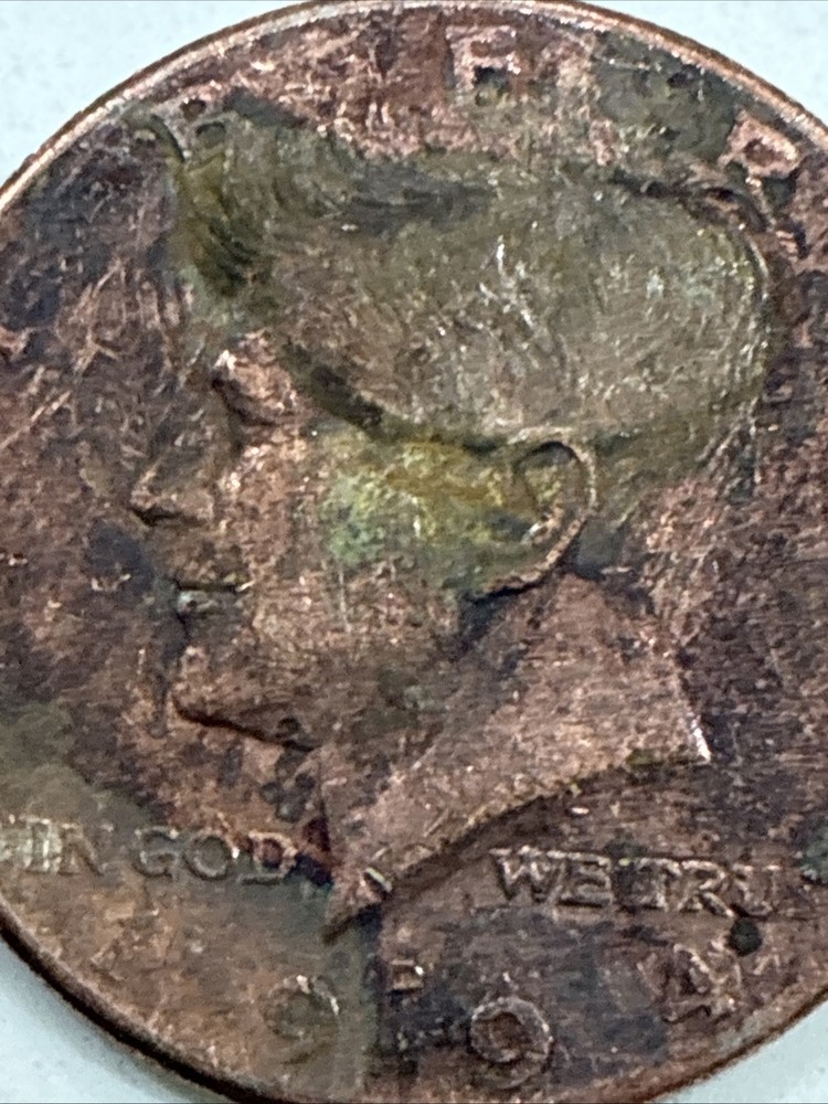 1994 D Liberty Half Dollar Cooper Color One Off A Kind With Error