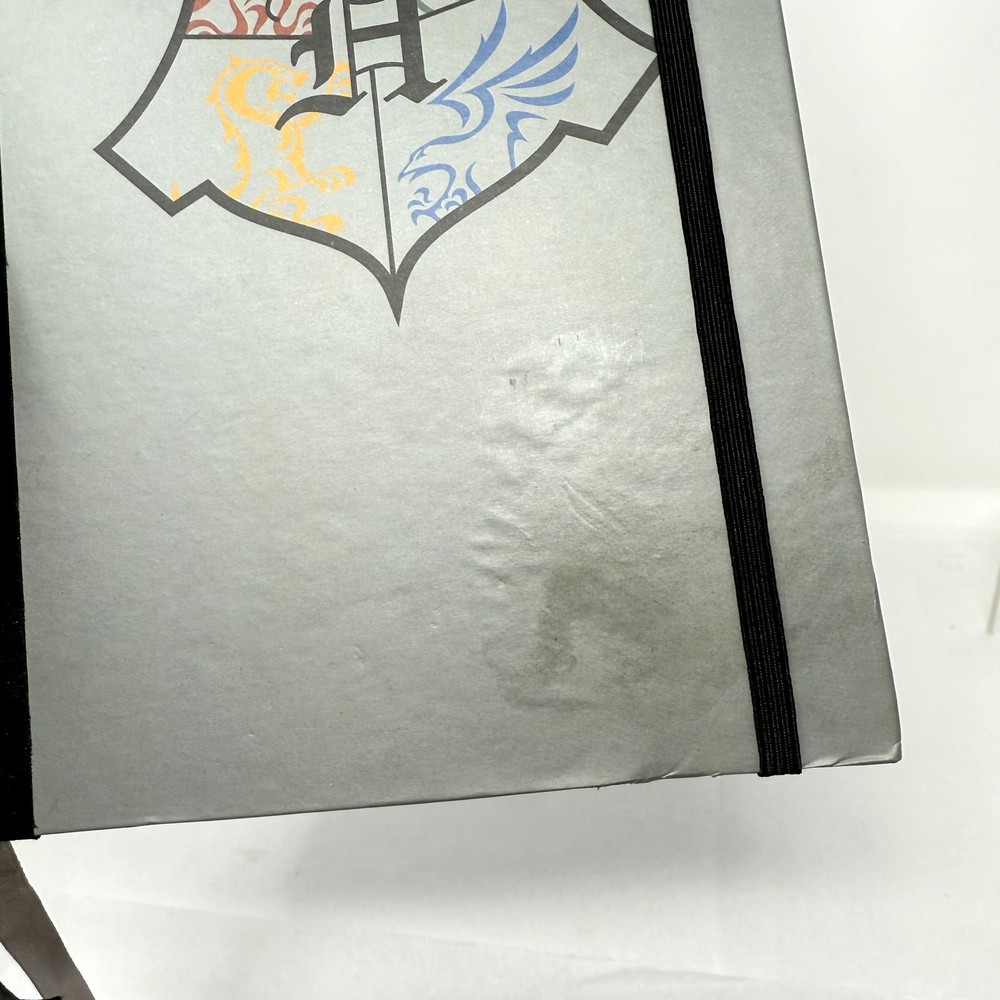 Universal Studios Harry Potter Hogwarts Alumni Journal Notebook Gray Crest