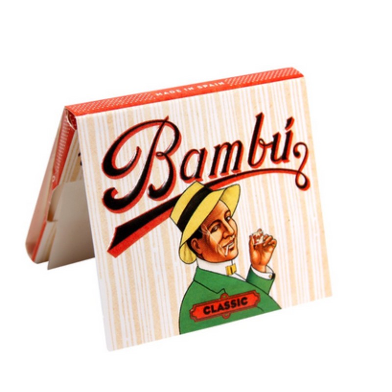 100x Bambu Classic Rolling Papers Smoking Accessories Bundle Lot New Classic