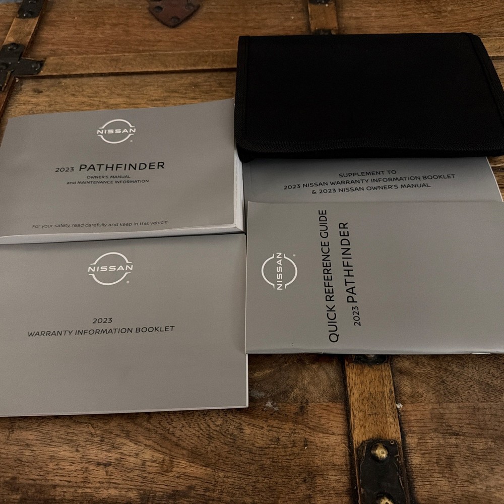2023 Nissan Pathfinder Owner's Manuals