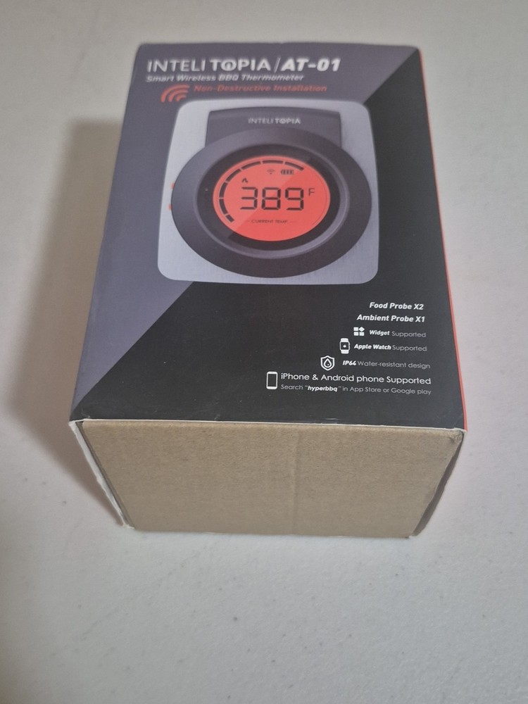 InteliTopia AT-01 Smart Wireless BBQ Thermometer