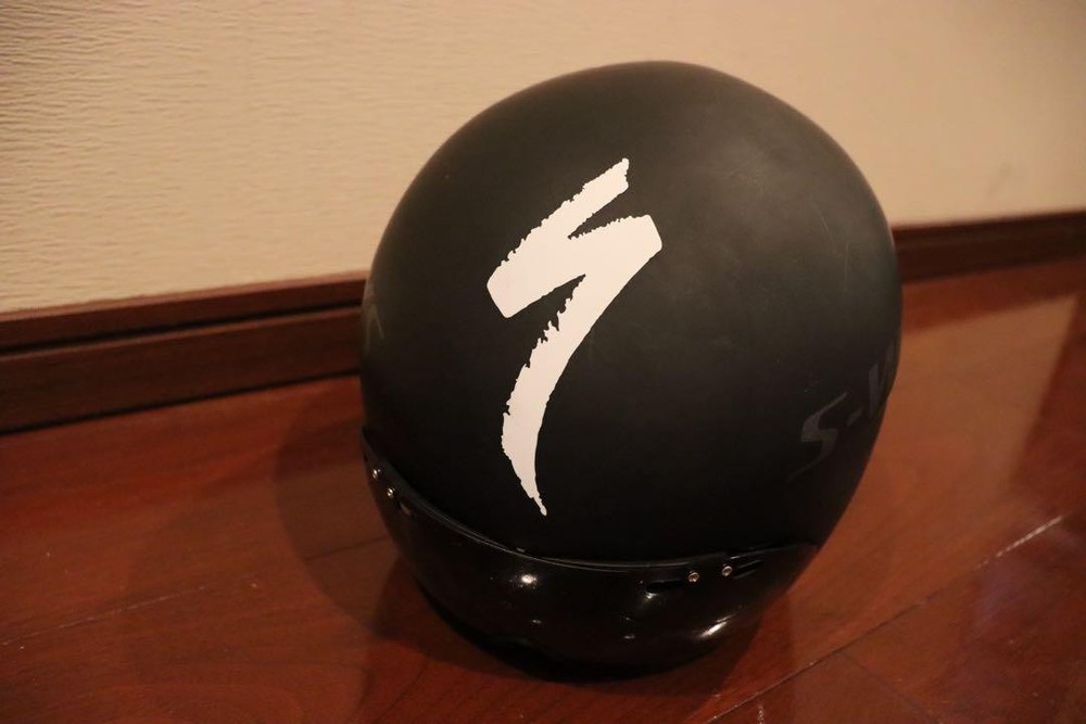 S-works TT helmet with clear visor