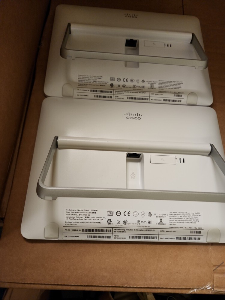 Cisco CS-CODEC-PLUS TTC7-25 VideoConference Webex Room Codec CS-KITPLUS-K9