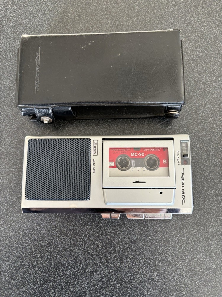 Realistic micro-20 Microcassette Tape Recorder