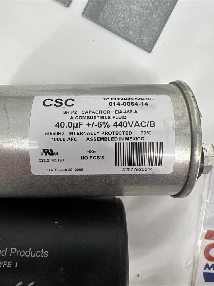 Copeland Compressor, Power Pack, 514-2000-47, Relay, Start & Run Capacitor