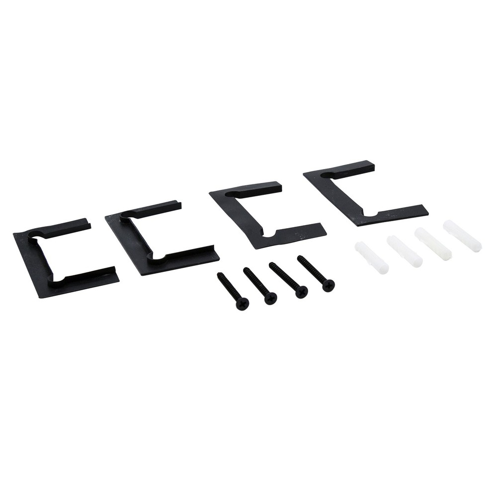 Glendale Series Wall Mount Hinge - Offset Back Plate - Brushed Nickel