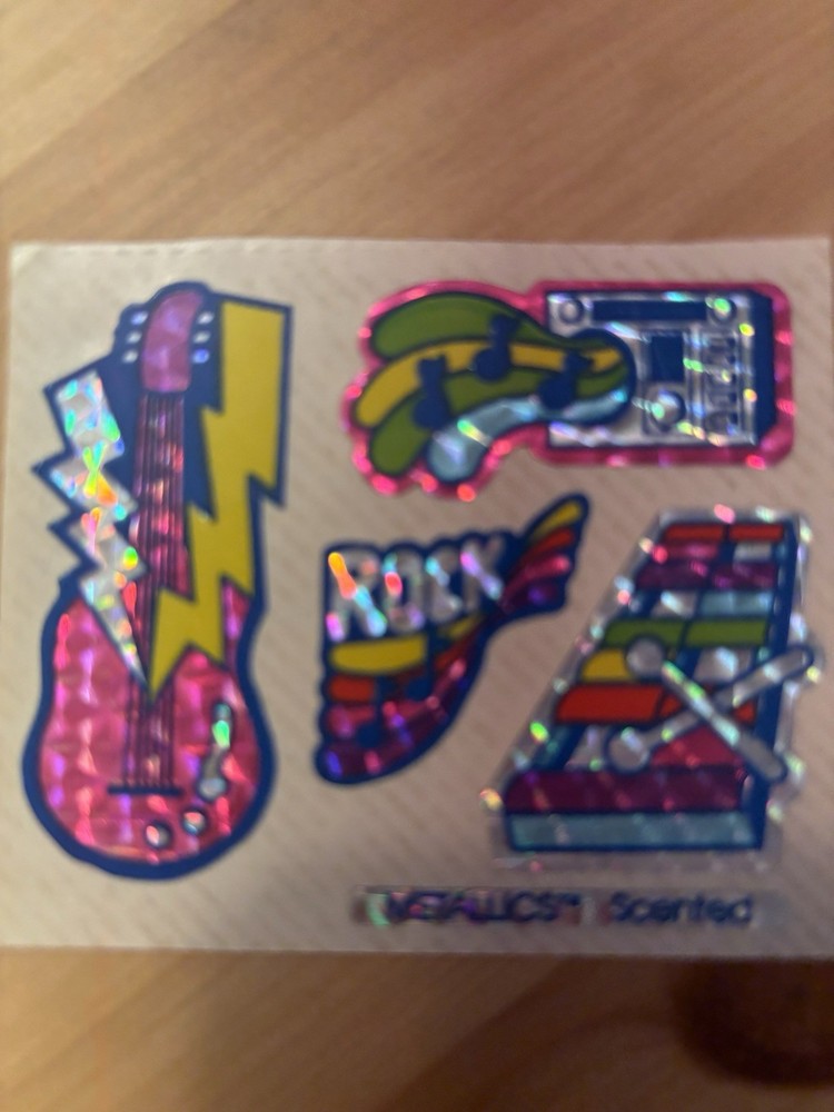 Vintage Metallic Sticker Sheets