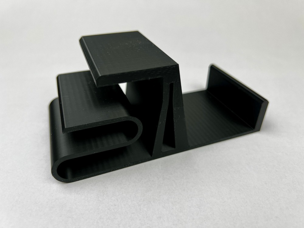 Bookshelf Display Clip 3D Printed Front-Facing Book Holder