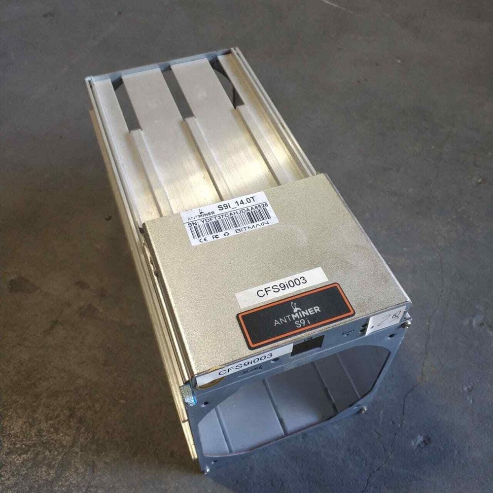 1 Set Used Bitmain Antminer S9i Aluminium Case Frame Chassis Enclosure