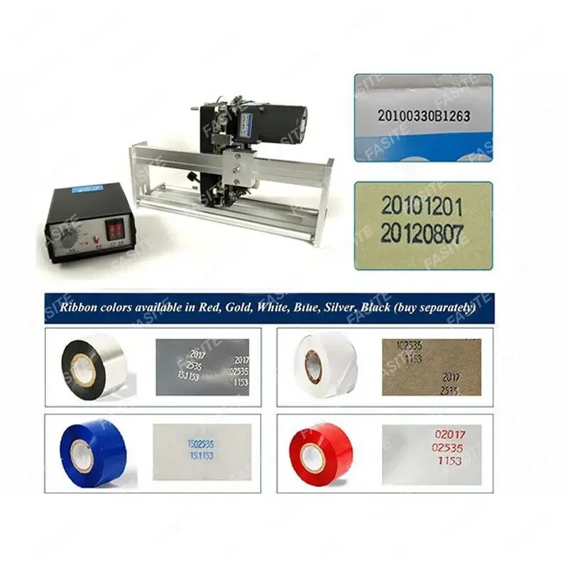 HP-241G synchronous tracking ribbon coder with labeling machine coding