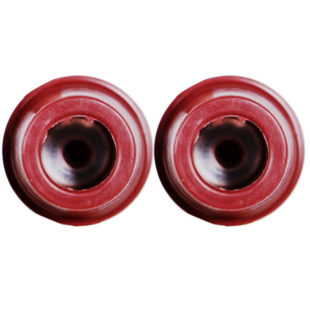 PCP Replacement 3/4 inch Cane Tips, 2 Pack Reinforced Rubber Walking Stick fe...